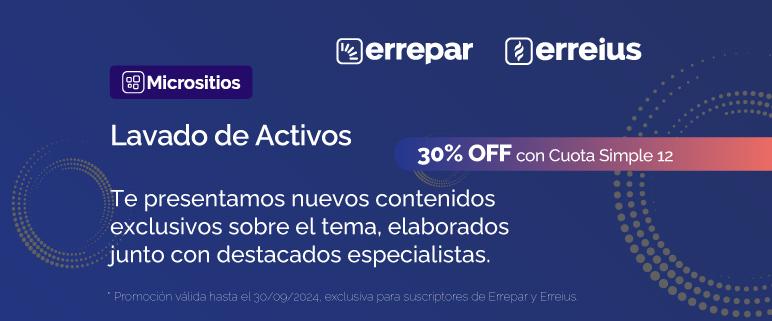 Micrositio exclusivo de Errepar y Erreius